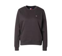 Tommy Jeans Tjw Reg S Flag Crew Dw0Dw19959, Sudadera sin Botones Mujer, Negro (Black), L