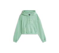 Tommy Jeans Sudadera 'VARSITY' menta / blanco XS menta / blanco