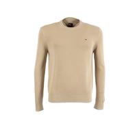 Tommy Jeans Suéter TJM Slim ESS EXT DM0DM21787 para Hombre, Color Beige (Arena del golfo), Talla L, Beige (Arena del Golfo), L