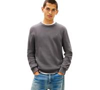 Tommy Jeans Suéter TJM Slim ESS EXT DM0DM21787 para Hombre Gris (Negro Lavado) Talla M