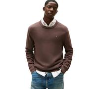 Tommy Jeans Suéter TJM Slim ESS EXT DM0DM21787 para Hombre, Color marrón (Nogal Negro), Talla XL, Marrón (Nogal Negro), XL