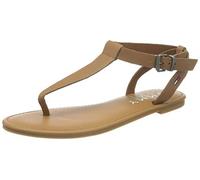 Tommy Jeans Susy 27A, Sandalias Planas Mujer, Coñac de Verano, 40 EU