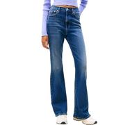 Tommy Jeans Sylvia HGH FLR BI0252 DW0DW21824, Denim, 33W/32L, Mezclilla (Denim Dark), 33W / 32L
