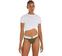 Tommy Jeans Tanga para Mujer, Verde (Drab Olive Green), XL