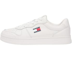 Tommy Jeans The Greenwich Leather EN0EN03006 Low Top para Mujer, Color Blanco (Crudo), 3.5 UK, Blanco Crudo, 36 EU