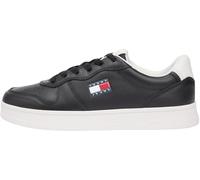 Tommy Jeans The Greenwich Leather EN0EN03006 Low Top para Mujer, Color Negro (Negro), 4 UK, Black, 37 EU