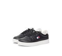 Tommy Jeans The Greenwich Leather EN0EN03006 Low Top para Mujer, Color Negro (Negro), 6 UK, Black, 39 EU