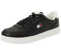 Tommy Jeans The Greenwich Leather En0En03006, Parte Superior Baja Mujer, Black (Black), 40 EU