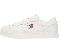 Tommy Jeans The Greenwich Leather En0En03006, Parte Superior Baja Mujer, White (Ecru), 38 EU