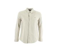 Tommy Jeans TJM - Camisa Oxford a Rayas Delgadas EXT DM0DM20668 L/S, Color Verde (Verde Oscuro/Rayas), Talla M, Verde (Verde Oscuro/Rayas), M