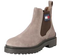 Tommy Jeans TJM Chelsea Suede (EM0EM01468, Botines medianos Hombre, Gris (Porcini Taupe), 44 EU
