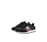 Tommy Jeans TJM Classic Runner Em0em01709 - Tenis Bajos para Hombre, Black, 46 EU
