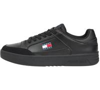 Tommy Jeans TJM Cupsole Leather Em0Em01660, Parte Superior Baja Hombre, Black (Black), 44.5 EU