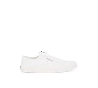 Tommy Jeans TJM Em0em01543Low Top de Lona con Cordones para Hombre, Blanco Crudo, 45 EU