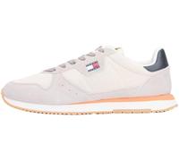 Tommy Jeans TJM Eva Runner Leather Em0em01690, Parte Superior Baja Hombre, Beige (Stone), 45 EU