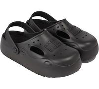 Tommy Jeans TJM Freedom Mule Em0em01337 - Sandalias para hombre con forro cálido, Black, 46 EU