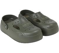 Tommy Jeans TJM Freedom Mule Em0em01337 - Sandalias para hombre con forro cálido, Verde peltre verde, 42 EU