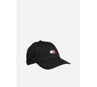 Tommy Jeans Gorra Hombre Heritage 6 Panels Cap con Logotipo, Negro (Black), Talla Única