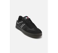 Tommy Jeans TJM LEATHER RETRO CUPSOLE 46 Negro