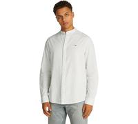 Tommy Jeans TJM Linen Mix BND STP Shrt Ext Dm0Dm20893 Camisa L/S, White (Ecru Stripes), M para Hombre