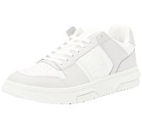 Tommy Jeans TJM Mix Material Cupsole 2.0 EM0EM01345, Zapatilla con Suela Hombre, Gris (Light Cast), 41 EU