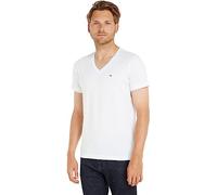 Tommy Jeans TJM ORIGINAL JERSEY V NECK TEE DM0DM04410, Camiseta, Hombre, Classic White, XXS