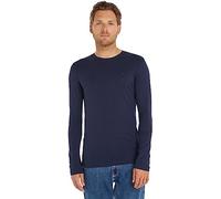 Tommy Jeans Tjm Original Rib Longsleeve Tee Dm0dm04409 Camiseta, Azul (Black Iris), XXL Hombre