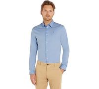 Tommy Jeans Tjm Original Stretch Shirt Dm0dm04405 Camisa, Azul (Lavender Lustre), L Hombre