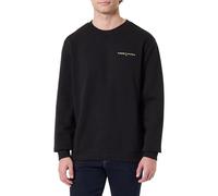 Tommy Jeans TJM Reg Linear Crew Ext Dm0dm20249 - Sudadera para Hombre (1 Unidad), Negro (Negro), XS