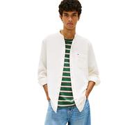 Tommy Jeans Tjm Reg Linen Mx Ban DM0DM22756 L Blanco