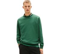 Tommy Jeans TJM Reg S Flag Crew Dm0Dm20741 Sudadera sin Botones para Hombre, Verde (Shadow Pine), S