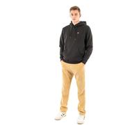 Tommy Jeans TJM Reg S Flag Hoodie, Sudadera con Capucha Hombre, Black (Black), M