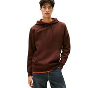 Tommy Jeans TJM Reg S Flag Hoodie, Sudadera con Capucha Hombre, Brown (Rich Brown), L