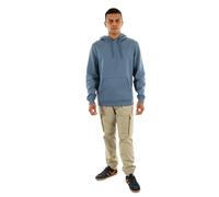 Tommy Jeans TJM Reg S Flag Hoodie, Sudadera con Capucha Hombre, Grey (Blue Moment), XL