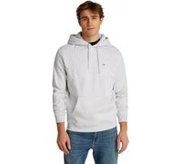 Tommy Jeans TJM Reg S Flag Hoodie, Sudadera con Capucha Hombre, Grey (Silver Grey Heather), S