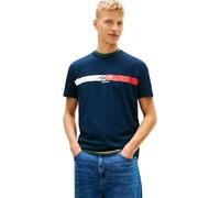 Tommy Jeans TJM Reg Signature Stripe T Ext Dm0dm22539 Camiseta S/S Hombre (Pack de 1)