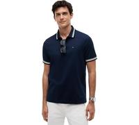 Tommy Jeans TJM Reg Tipped Polo Ext Dm0dm22700 S/S, Blue (Dark Night Navy), XXL para Hombre