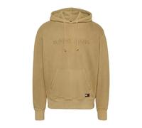 Tommy Jeans - TJM Relaxed TJ Label Hoodie - Sweatshirts & Hoodies - Hombre - Amarillo - M -