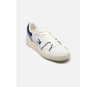 Tommy Hilfiger Cupsole Sneaker Hombre Retro Basket Low Top, Azul (Navy), 42