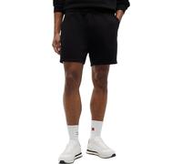 TOMMY JEANS Pantalón corto de corte estándar con el escudo de la bandera. Color Negro