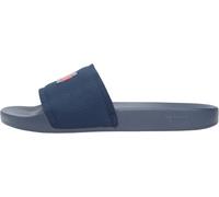 Tommy Jeans TJM - Sandalias de piscina para hombre, EM0EM01673, azul (Dark Night Navy), talla 46, Azul Dark Night Navy, 45 EU