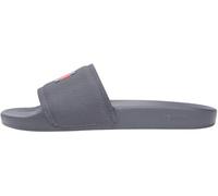 Tommy Jeans TJM - Sandalias de piscina para hombre, EM0EM01673, color gris (negro lavado), talla 44, Gris lavado negro, 46 EU