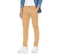 Tommy Jeans TJM Scanton Chino Pant DM0DM09595 Pantalones de Tejido, Caqui (Classic Khaki), 32W / 32L para Hombre