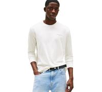 Tommy Jeans TJM Slim Chest Linear LS tee Ext Dm0Dm21594 Camiseta L/S, White (Ecru), XL para Hombre