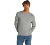 Tommy Jeans TJM Slim Essential Light Sweater Dm0dm18895 Suéter, Grey (Grey Htr), 3XL Grande para Hombre