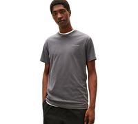 Tommy Jeans TJM Slim Linear Chest tee Ext Dm0Dm21780 Camiseta S/S, Grey (Washed Black), S para Hombre