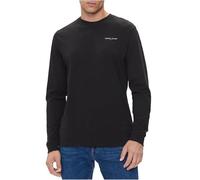 Tommy Jeans Tjm Slim Linear Chst L/S Tee Ext Dm0dm18551 Suéter, Negro (Black), XS para Hombre