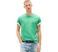 Tommy Jeans TJM Slim Linear SS tee 2pck Ext Dm0dm22316 Camiseta S/S, Multi (Ecru/Bahama Green), 3XL Grande para Hombre