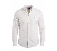 Tommy Jeans TJM Slim Oxford Camisa Dm0dm23513 L/S para Hombre (Paquete de 1), Blanco (Ecru), XL