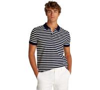 Tommy Jeans TJM Slim Placket Polo Ext Dm0dm20676 Polo, Blue (Dark Night Navy/Ecru), XXL para Hombre